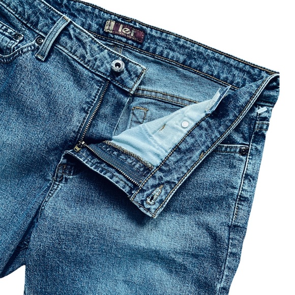 LEI  Jeans , Women Classic Denim Jeans , Vintage LEI Denim Jeans , Denim Pants - Picture 6 of 9